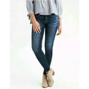 American Eagle Outfitters Dark Blue Skinny Jeans